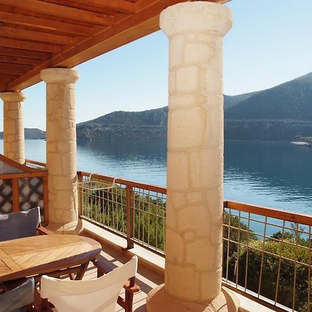 Secret Arcadia Bay - Maisonette Breathtaking Sea & Mountain View-Just On The Beach Agios Andreas  Экстерьер фото