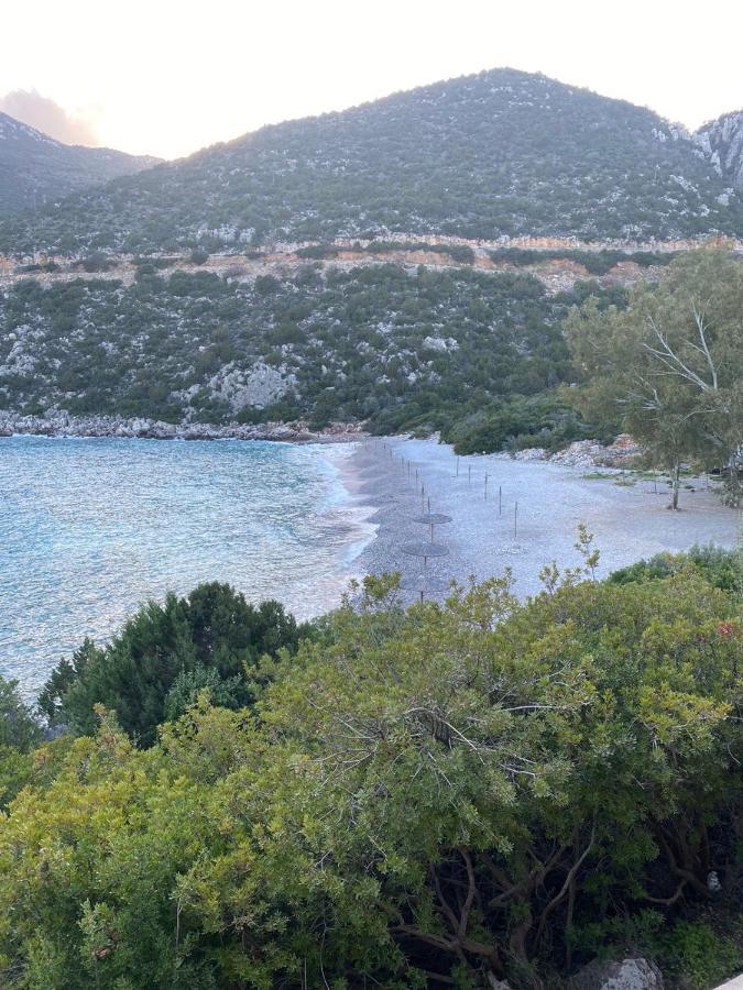 Secret Arcadia Bay - Maisonette Breathtaking Sea & Mountain View-Just On The Beach Agios Andreas  Экстерьер фото