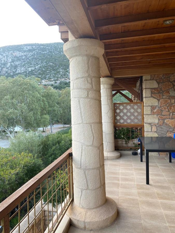 Secret Arcadia Bay - Maisonette Breathtaking Sea & Mountain View-Just On The Beach Agios Andreas  Экстерьер фото