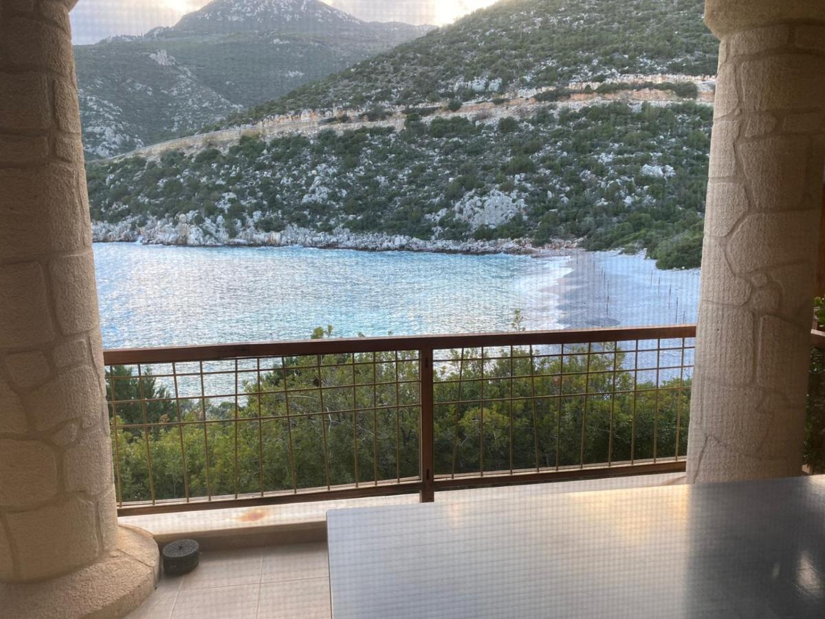 Secret Arcadia Bay - Maisonette Breathtaking Sea & Mountain View-Just On The Beach Agios Andreas  Экстерьер фото