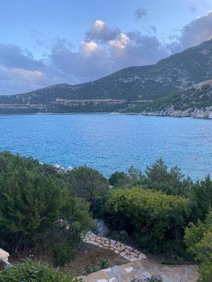 Secret Arcadia Bay - Maisonette Breathtaking Sea & Mountain View-Just On The Beach Agios Andreas  Экстерьер фото