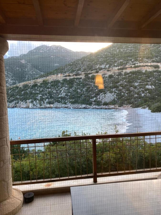 Secret Arcadia Bay - Maisonette Breathtaking Sea & Mountain View-Just On The Beach Agios Andreas  Экстерьер фото